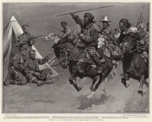 Halt!, ein Vorfall auf dem Weg nach Lhasa